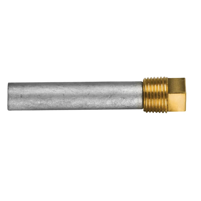 Zinc anode Caterpillar, engine, pencil anode complete kit with brass plug th.1 / 2"bspt