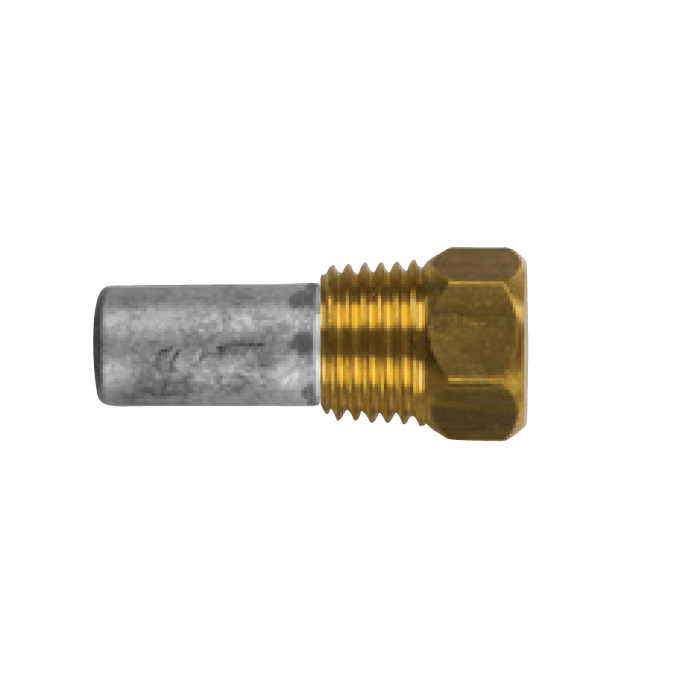 Zinc anode for Martec cooler 1/4" thread x 15 mm 950-7300