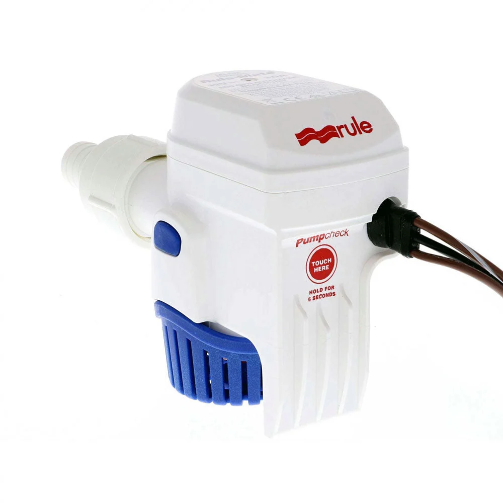Bilge Pump 800 GPH Rule-Mate Automatic Bilge Pump 24V RM800B-24