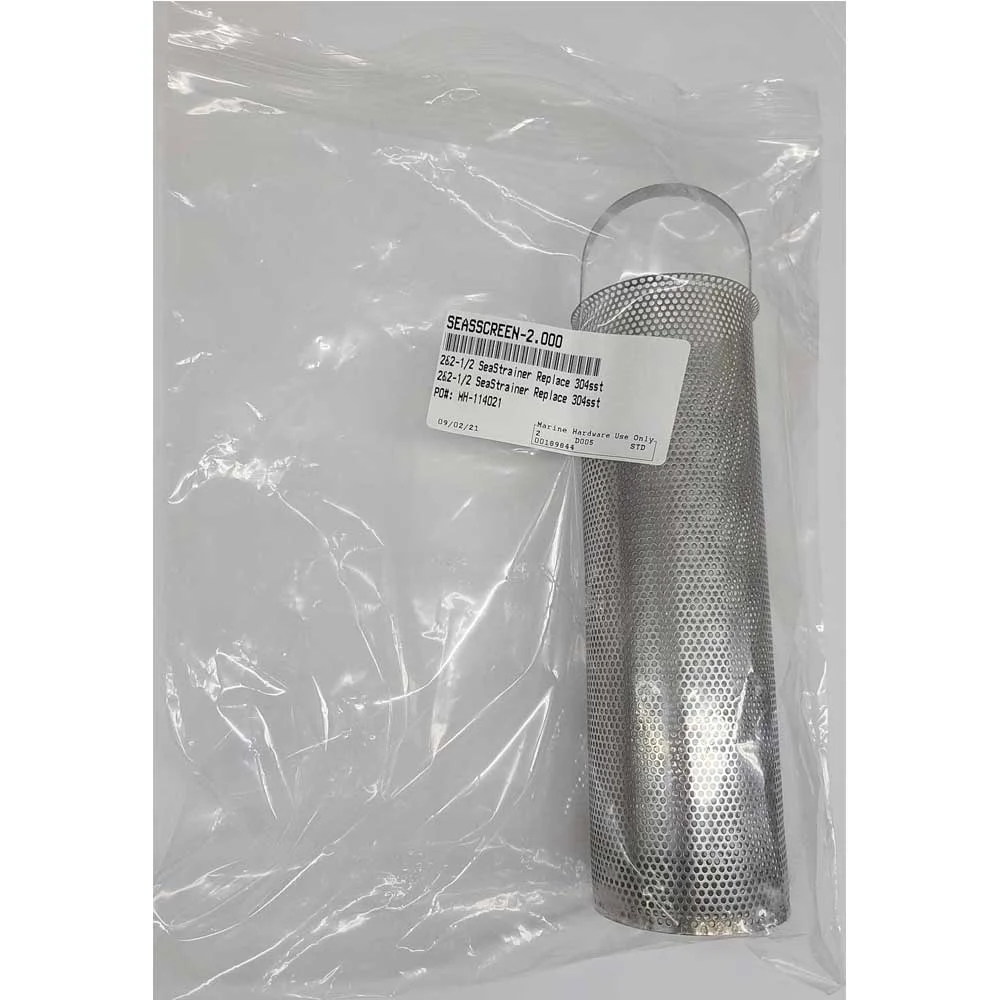 Sea Strainer Replacement Screen Marine Hardware 2" and 2-1/2" Inch NPT