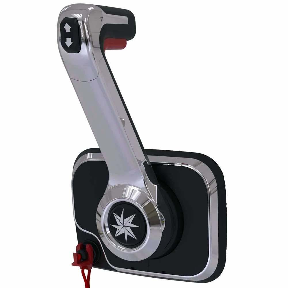 Xtreme Side-Mount Chrome Control with Engine Cut-Off & Trim Switch | Dometic CHX8051P