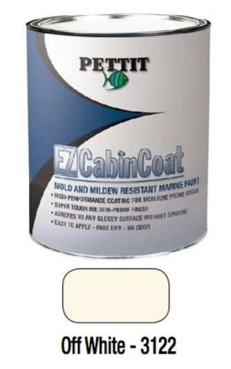Pettit EZ-CabinCoat Moisture Resistant Paint- Off White- Quart 1312208