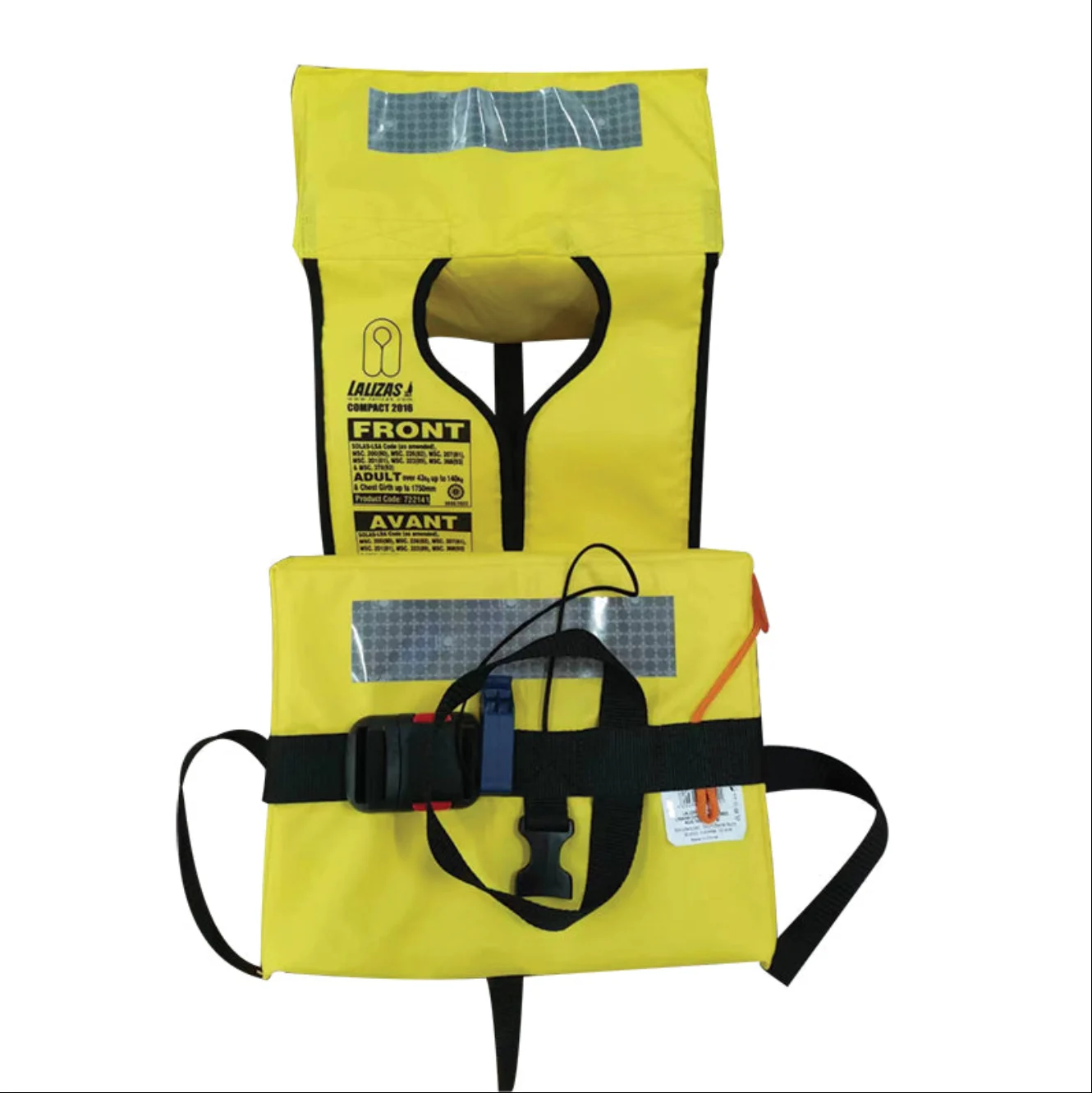 LALIZAS Foam Folding Lifejacket Compact SOLAS/MED-MER Child Yellow