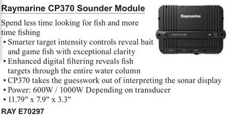 Raymarine CP370 Sounder Module (RAY E70297)
