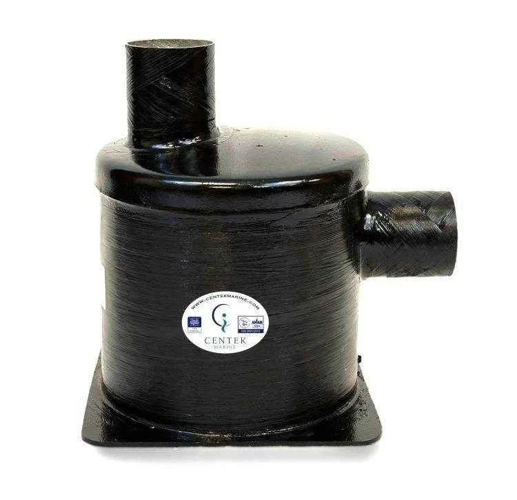 Side In Top Out Muffler Vernalift | Centek 1500020