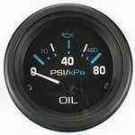 Sierra Eclipse 0-80 Psi Oil Pressure Gauge 68392P
