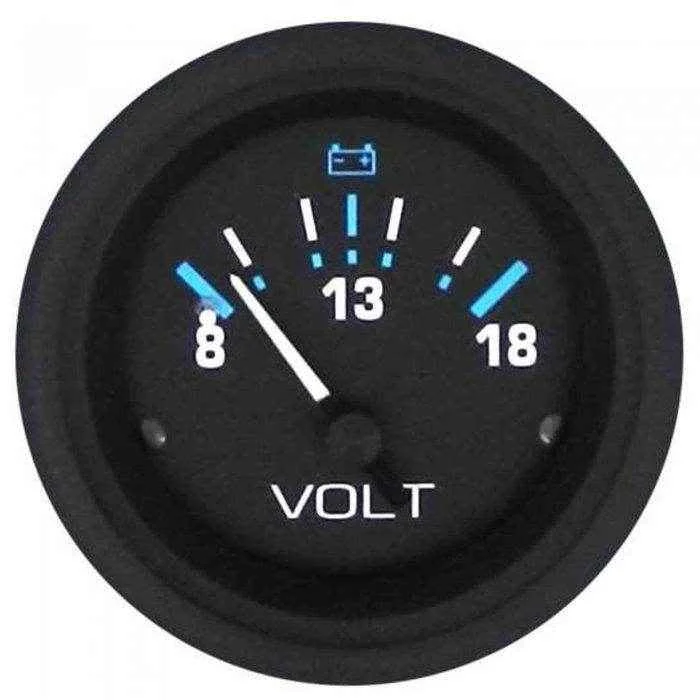 Sierra Eclipse 12V Dc Voltmeter 68408P