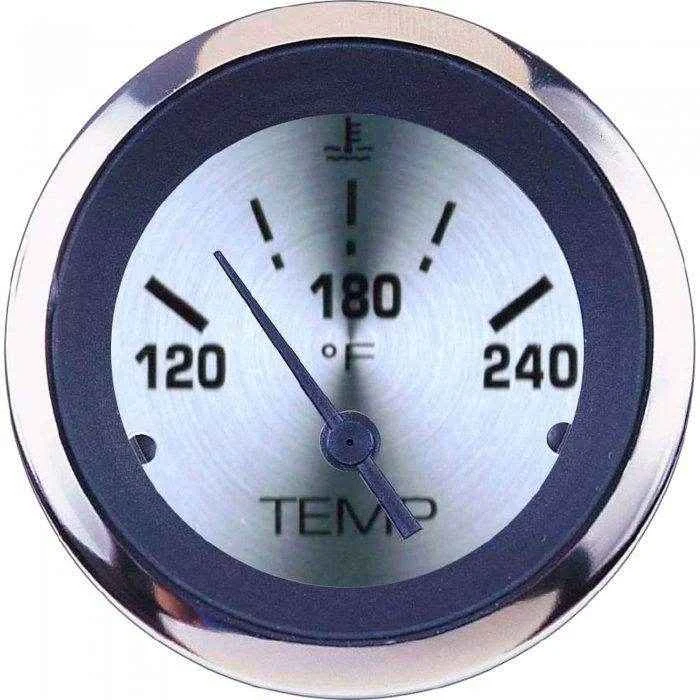 Sierra Sterling 120-240 Degree Water Temperature Gauge 63480P