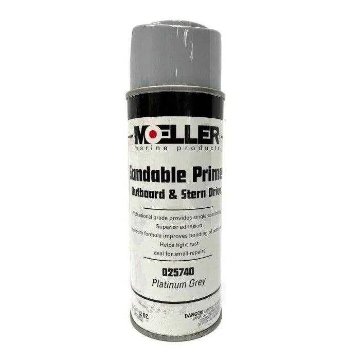 Spray Primer Platinum Grey Sandable | Moeller Marine 25740