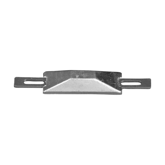 Aluminum anode 0.396Lb, 2.95 * 1.33 * 0.62inch (5.31inch), hole 0.27 * 0.90inch