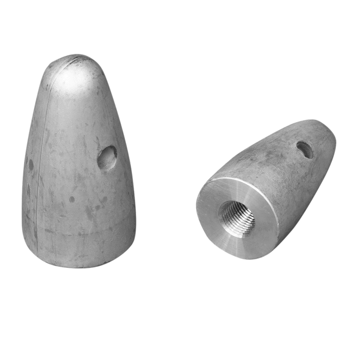 Magnesium anode Volvo Penta, axle Ø35, 7/8" UNC, VP 833915 nut anode