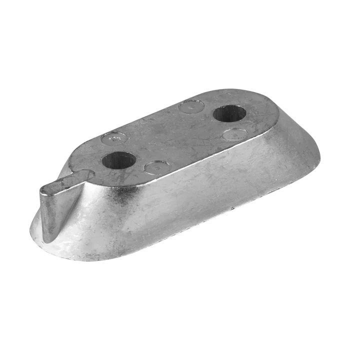 Aluminum anode Yamaha small plate for engine, 4-15 HP (up to 1989), 65W-45251-00