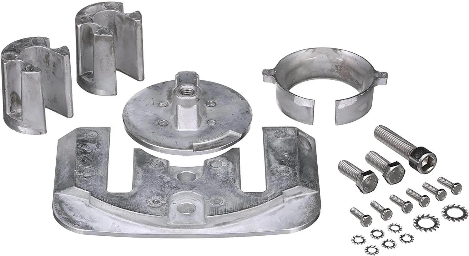 Aluminum anode kit Bravo one, complete kit