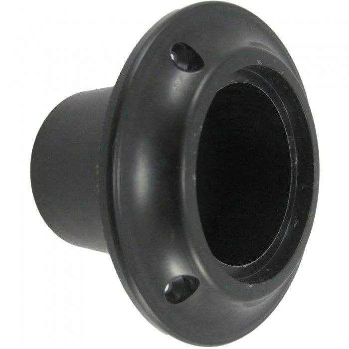 Thru Hull Fitting Exhaust 3 in. Black | Centek 1200288