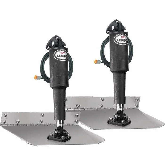 Trim Tab Kit Standard Mount w/o Switch - 9" x 12" | Lenco 15001-101