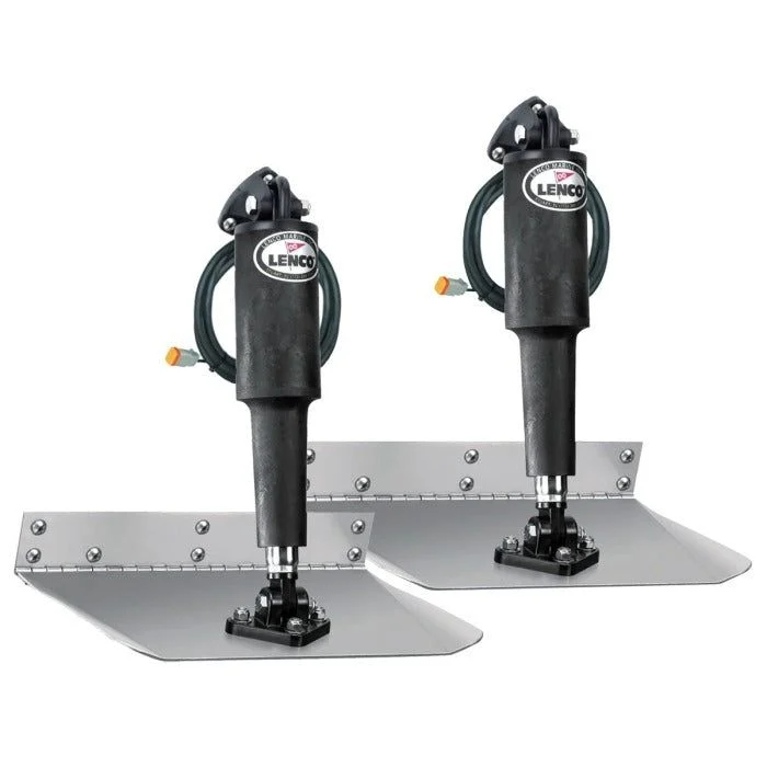 Trim Tab Kit Standard Mount w/o Switch - 9" x 18" | Lenco 15002-101