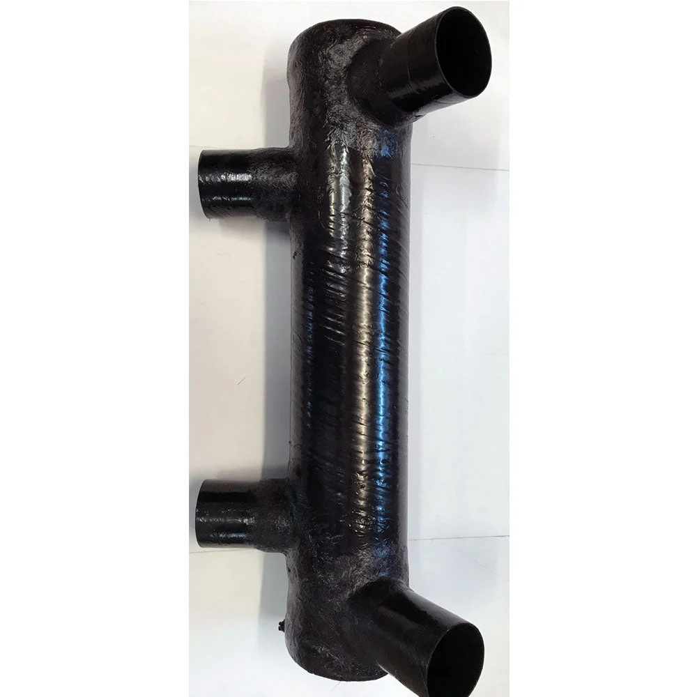 Muffler Kit Supra Moomba Skiers Choice Kit-340 Catalyst Muffler 3.5" Inlets-39° Angle 3.5" Outlets OEM 107208
