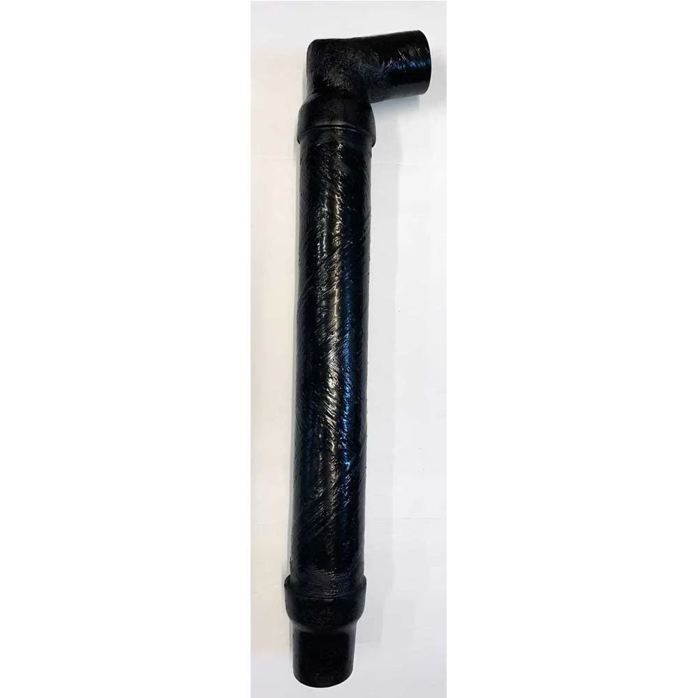 Muffler Mastercraft Angled 3-1/2" 60° Inlet 3-1/2 " Straight Outlet 38" Long 250016