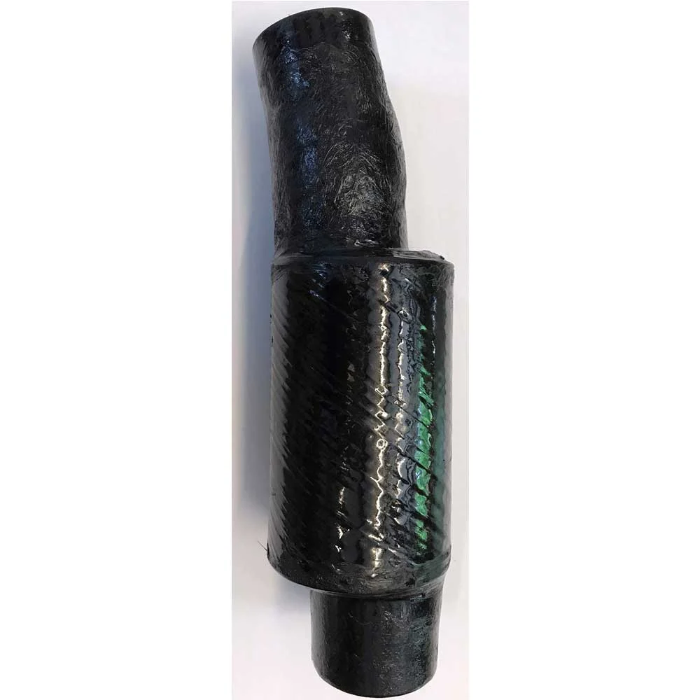 Muffler Mastercraft Angled 3-1/2" Offset Inlet At 10° For LY6 Inside Port Muffler 252000