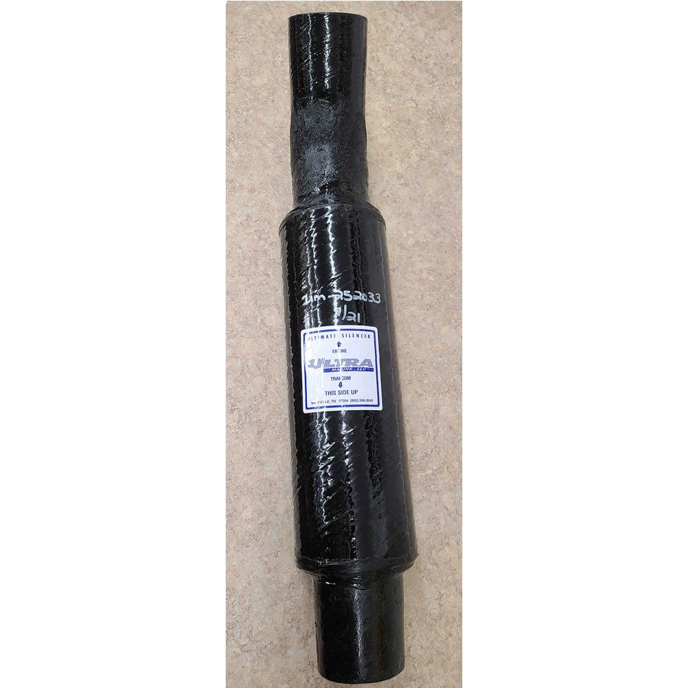 2000-2006 Muffler Mastercraft - 3.5"  Inlet w/40° Angle - 3.5" Outlet - SS19/PS190/205/209 OEM 252033