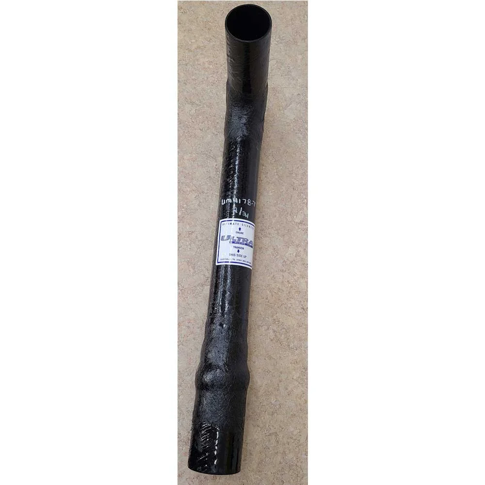 Muffler Tige' - 3" Inlet W/Extended 90° Angle - 3.5" Outlet OEM - UM-4178-T
