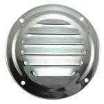 Whitecap Industries 304 SS Round Louvered Ventilator S-5041