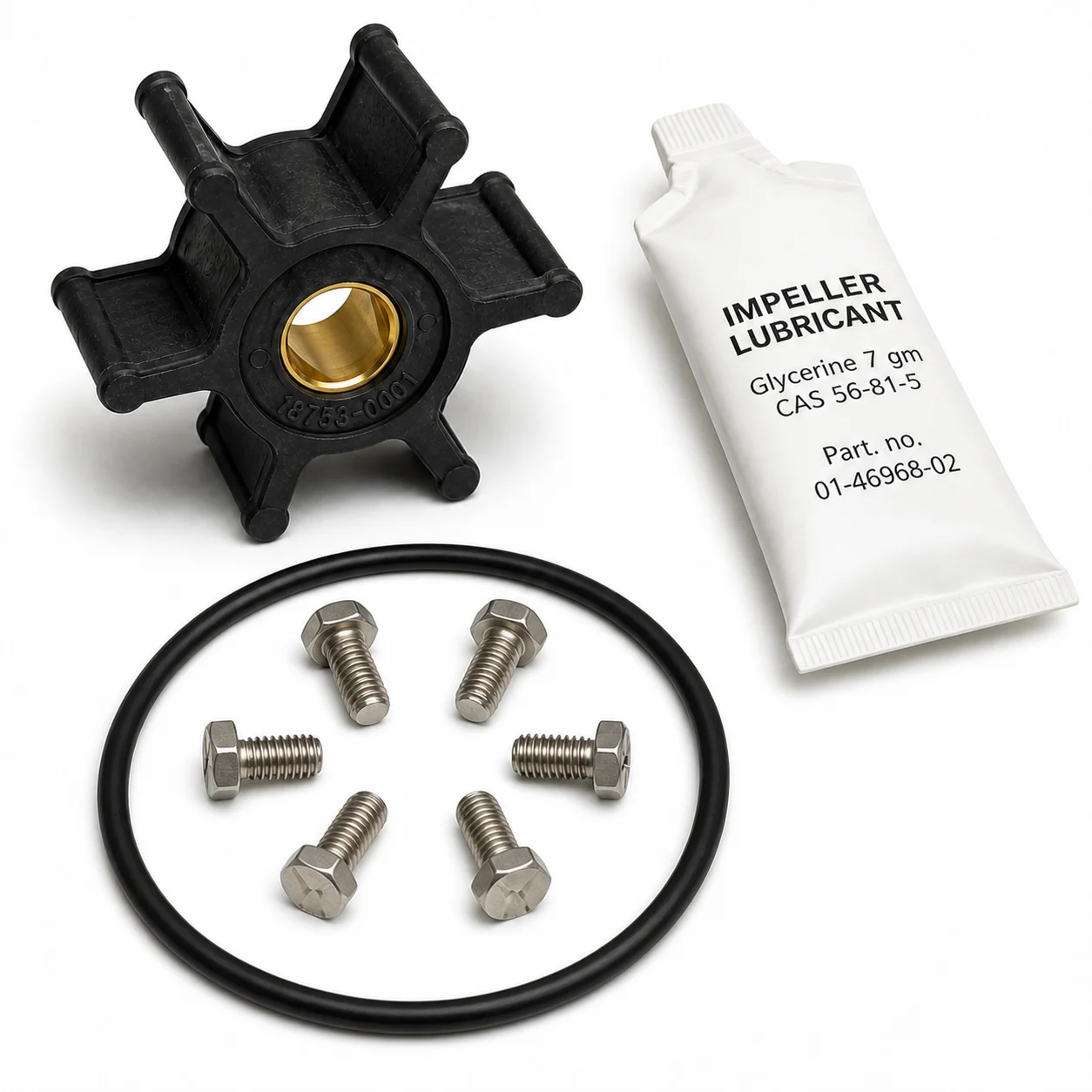 Yanmar Seawater Pump Impeller Kit 128990-42570