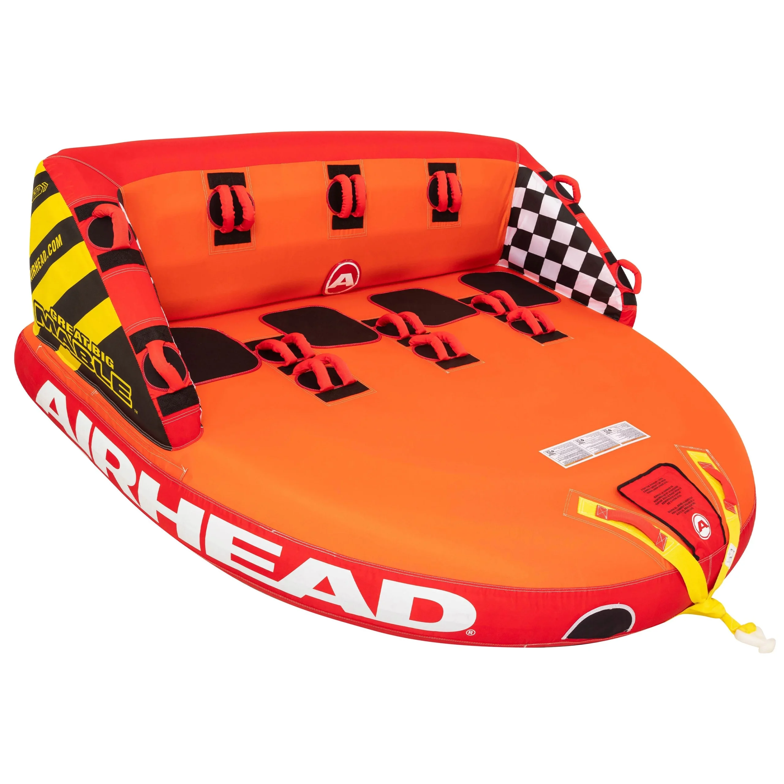 AIRHEAD Great Big Mable | 1-4 Rider Towable Tube for Boating
