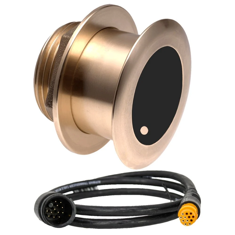 Airmar B175MW Med Ultra Wide 1kW, 20° Chirp Thru-Hull Transducer f/12-Pin Garmin – Marine Boat Replacement Part