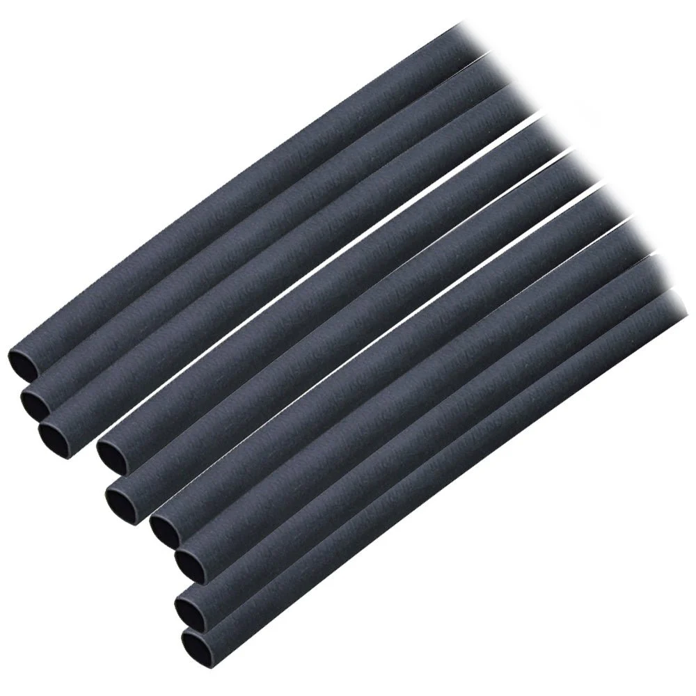 Ancor Adhesive Lined Heat Shrink Tubing (ALT) - 3/16" x 6" - 10-Pack - Black – Marine Boat Replacement Part