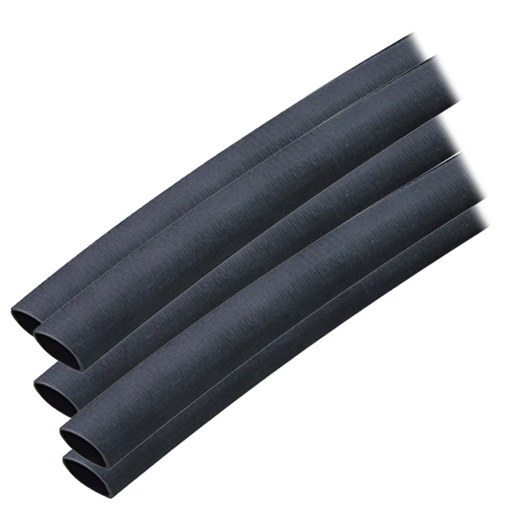 Ancor Adhesive Lined Heat Shrink Tubing (ALT) - 3/8" x 12" - 5-Pack - Black – Marine Boat Replacement Part
