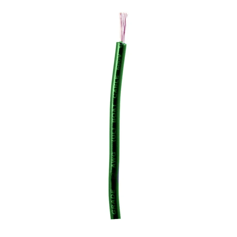 Ancor Green 10 AWG Primary Cable - Sold By The Foot – Marine Electrical Replacement Part
