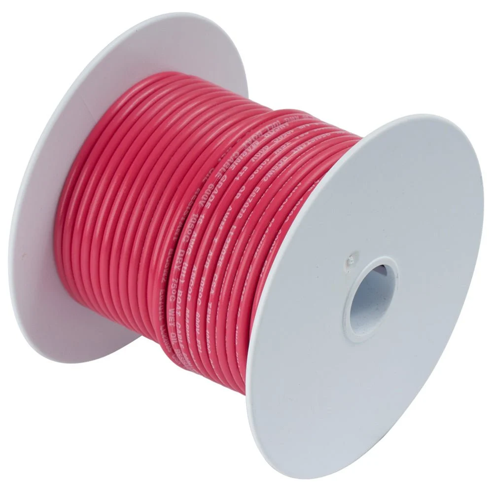Ancor Red 16 AWG Tinned Copper Wire - 250' – Marine Electrical Replacement Part