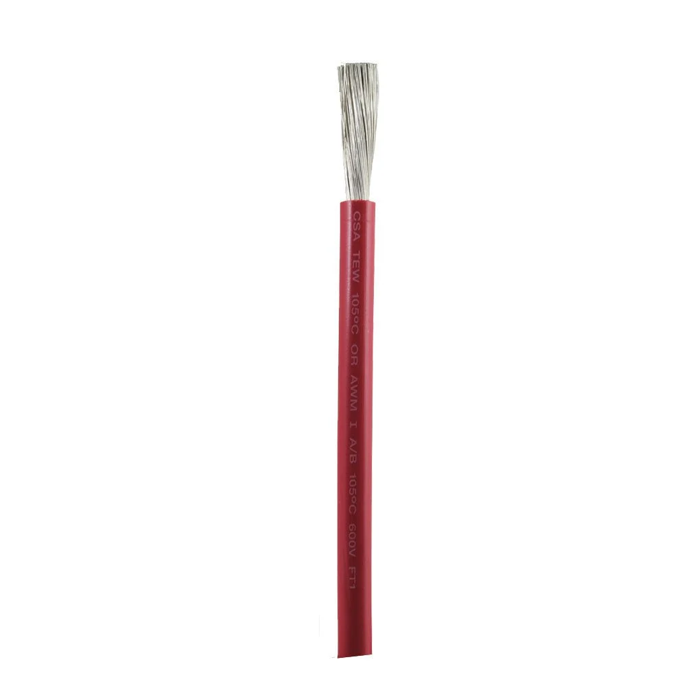 Ancor Red 6 AWG Battery Cable - Sold By The Foot – Marine Electrical Replacement Part