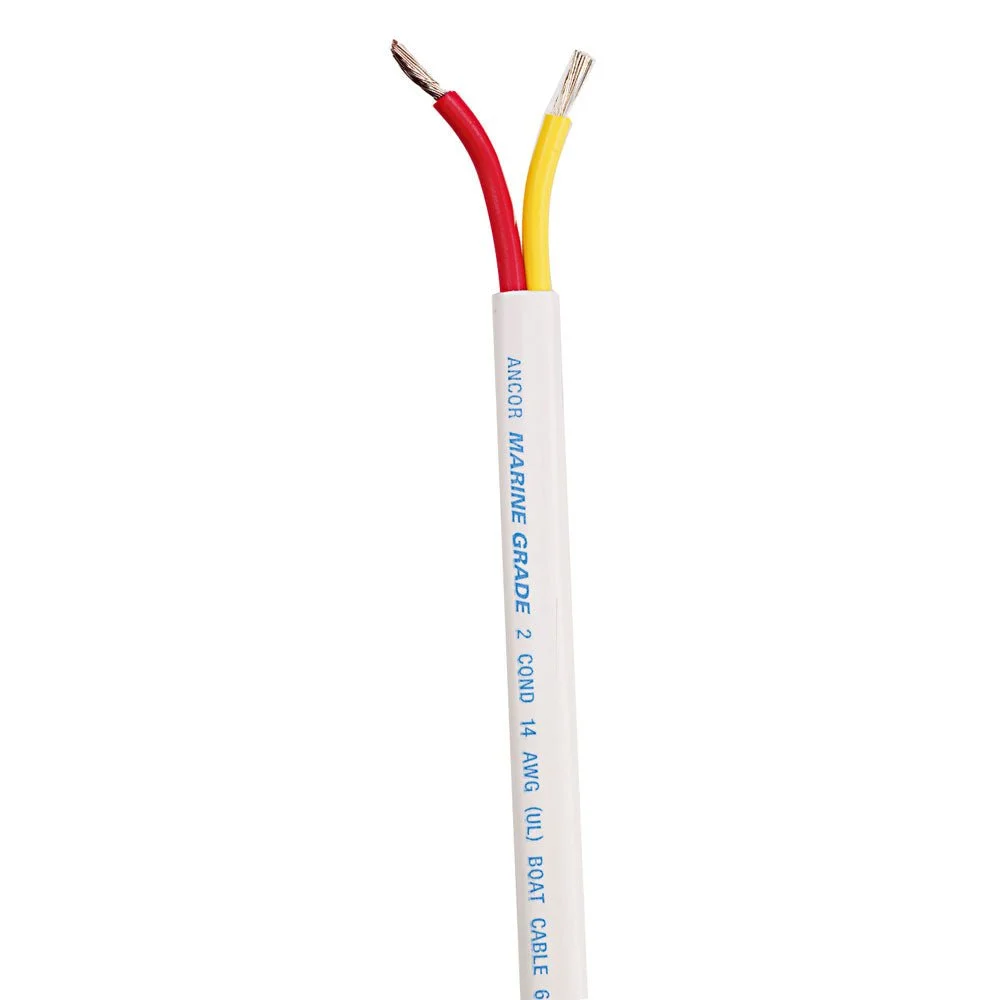 Ancor Safety Duplex Cable - 16/2 - 2x1mm² - Red/Yellow - Sold By The Foot – Marine Electrical Replacement Part