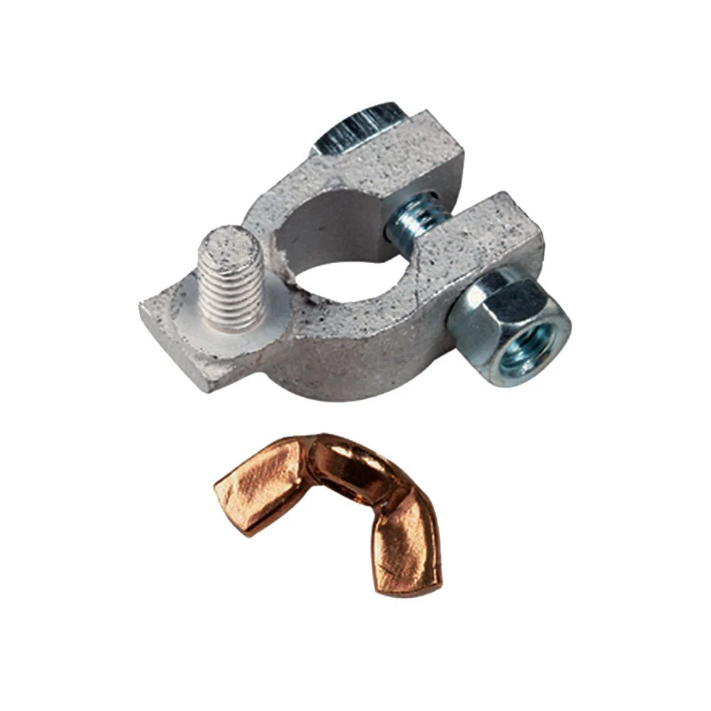 Ancor Tinned Battery Terminal - 3/8" Stud - Positive – Marine Boat Replacement Part