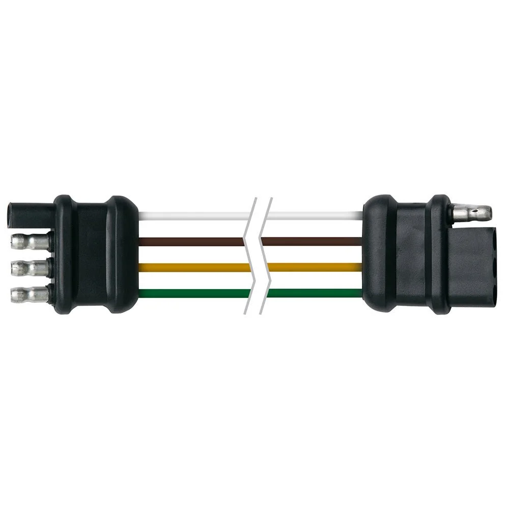 Ancor Trailer Connector-Flat 4-Wire - 12" Loop – Marine Electrical Replacement Part