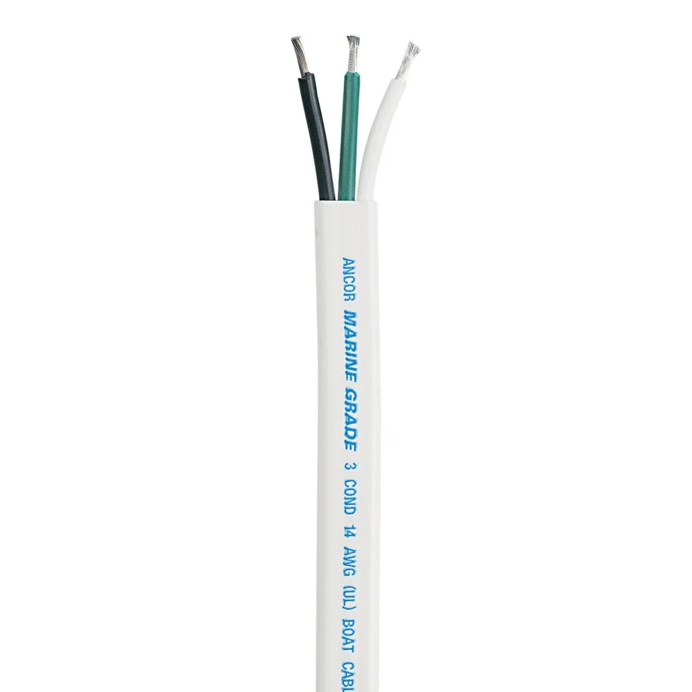 Ancor Triplex Cable - 14/3 AWG - 100' – Marine Electrical Replacement Part