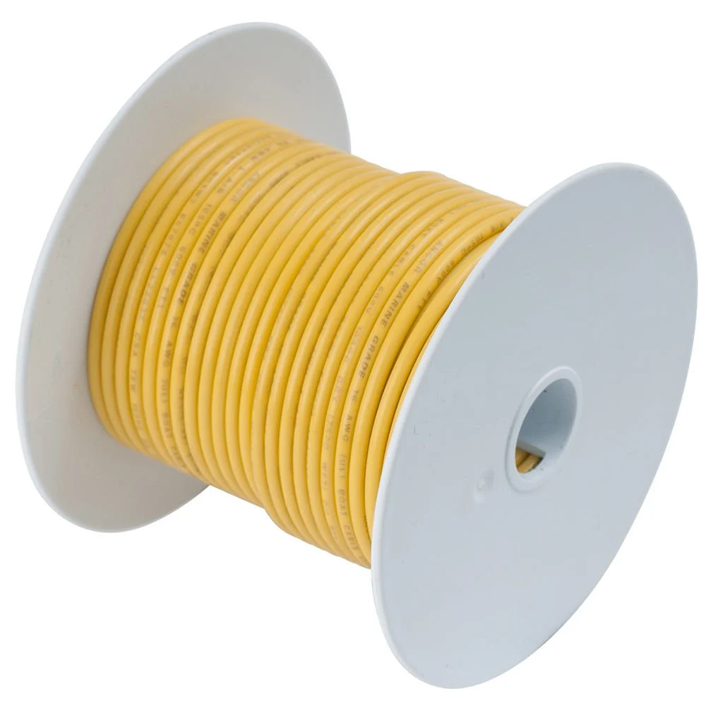Ancor Yellow 14 AWG Tinned Copper Wire - 250' – Marine Electrical Replacement Part