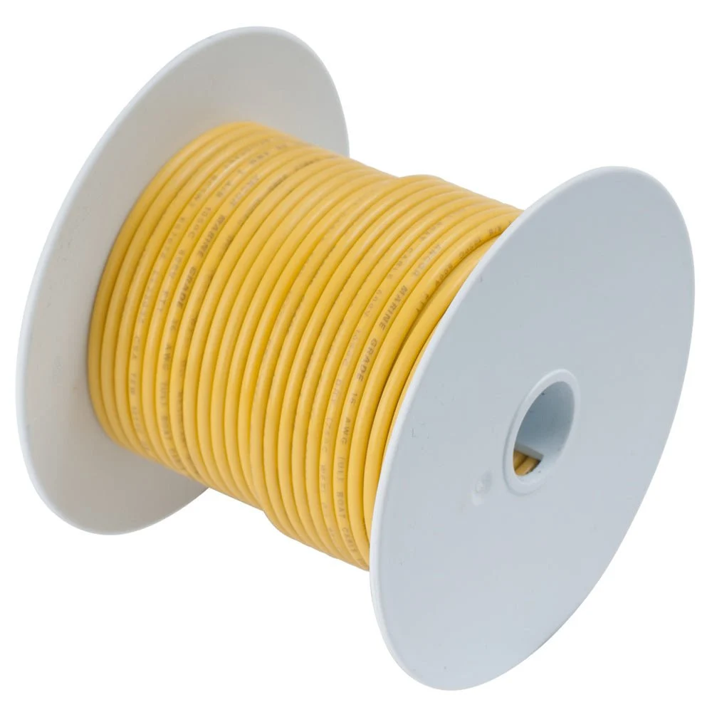 Ancor Yellow 16 AWG Tinned Copper Wire - 25' – Marine Electrical Replacement Part