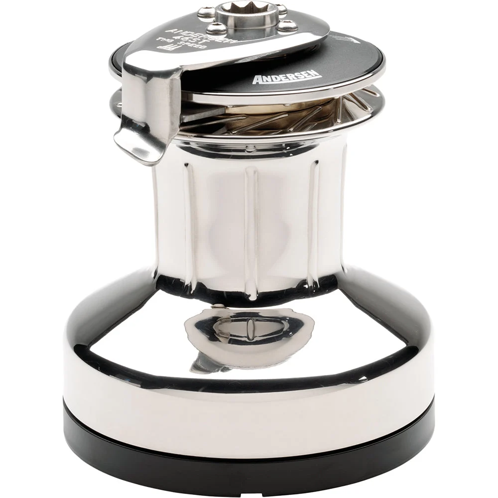 ANDERSEN 46 ST BT - 2-Speed Self-Tailing Manual Winch - Black Trim