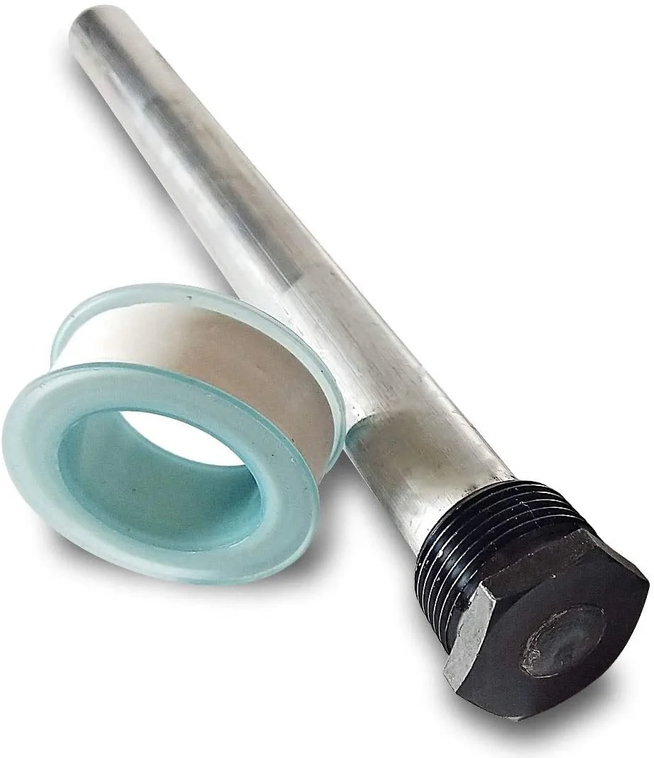 Suburban 232767 Water Heater anode Rod for Suburban and Mor-Flo – 9”, 3/4" NPT 1-pack