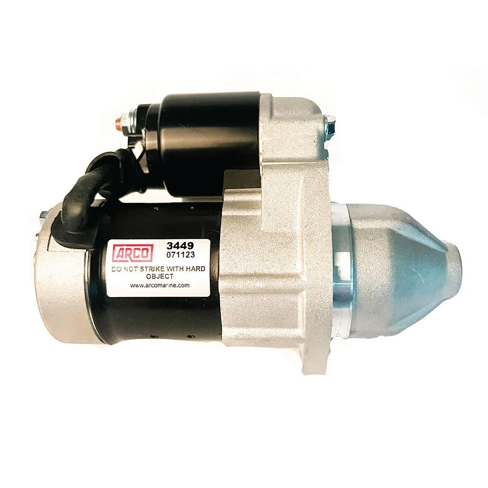 ARCO Marine 9.9hp Outboard Original Equipment Quality Replacement Suzuki & OMC Outboard Starter - 2005-2018 Models