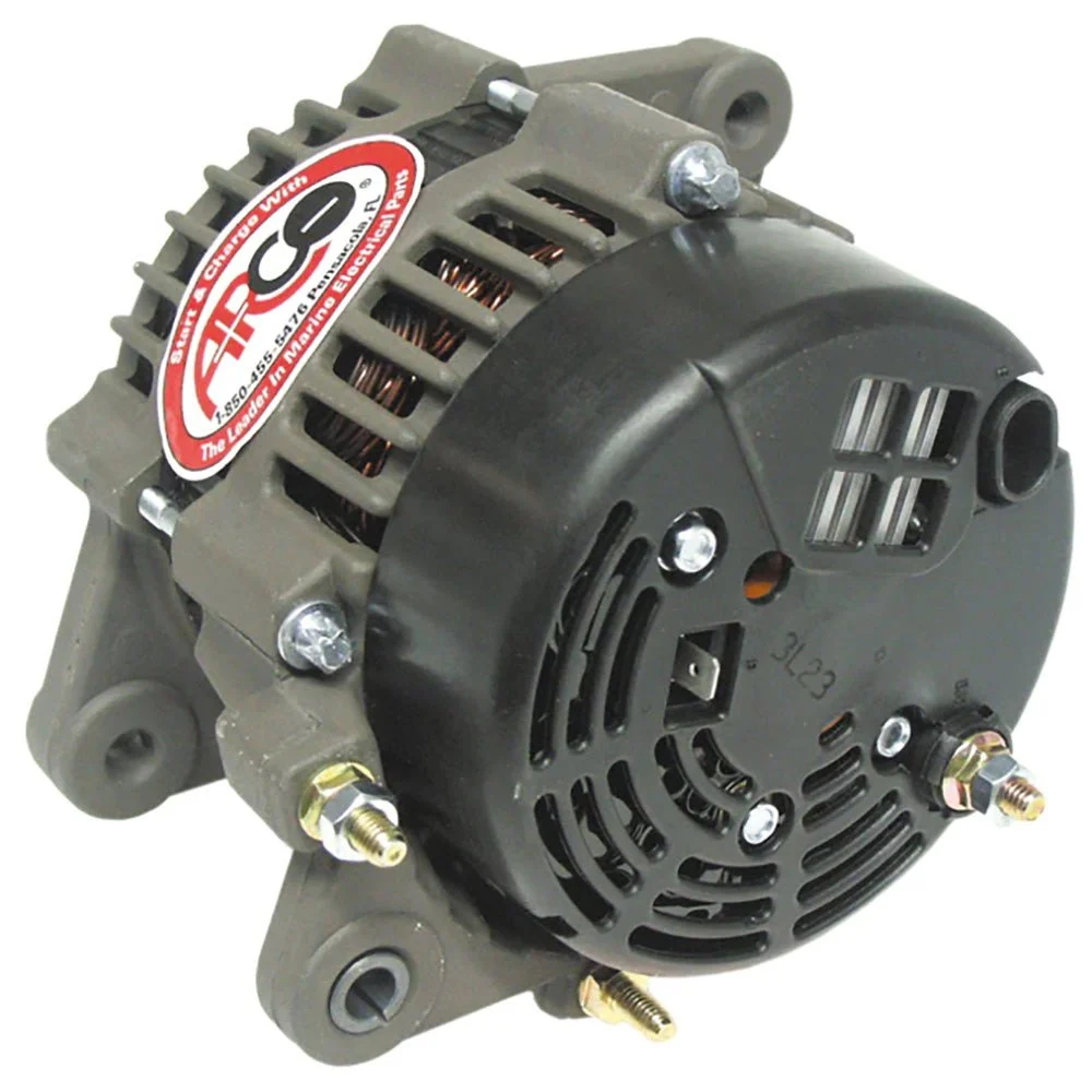 ARCO Marine Outboard Premium Replacement Alternator w/50mm Multi-Groove Pulley