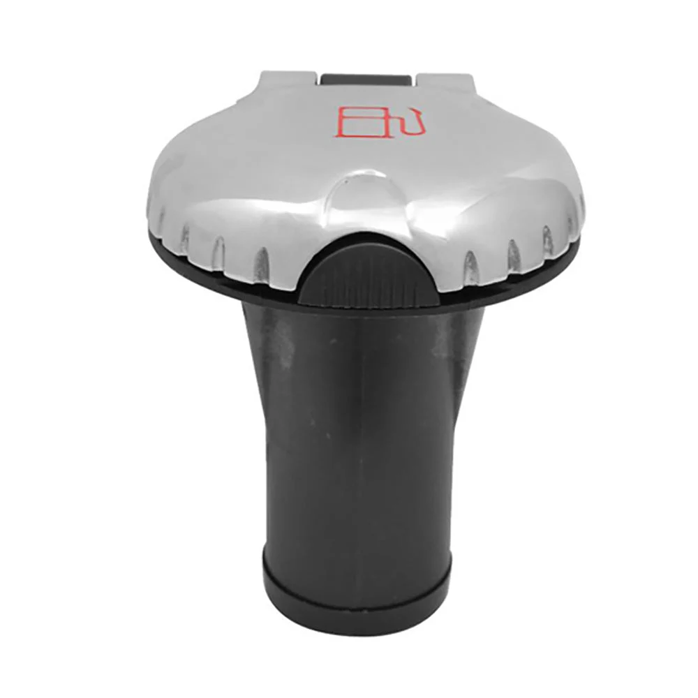 Attwood Marine Deck Fill f/Carbon Canister System - Straight Body & Scalloped Chrome Cap