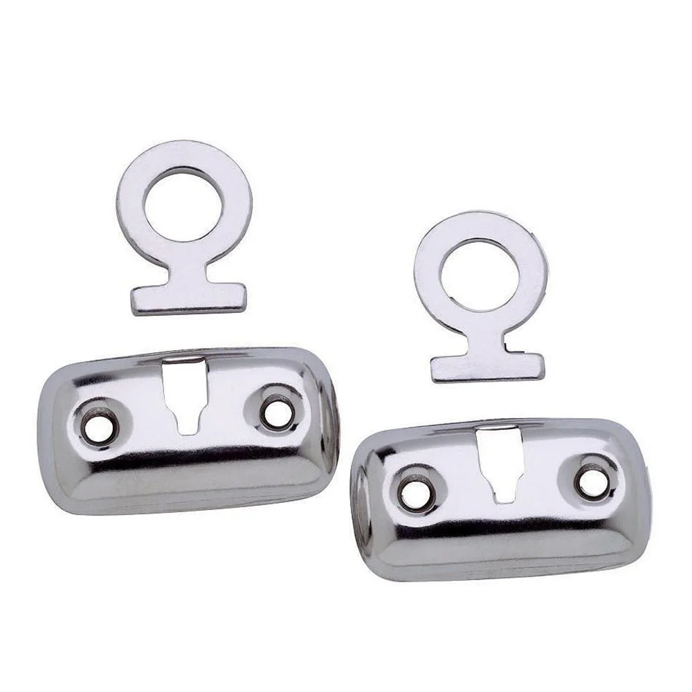 Attwood Marine Mooring Fender Lock Kit - Stainless Steel Pair