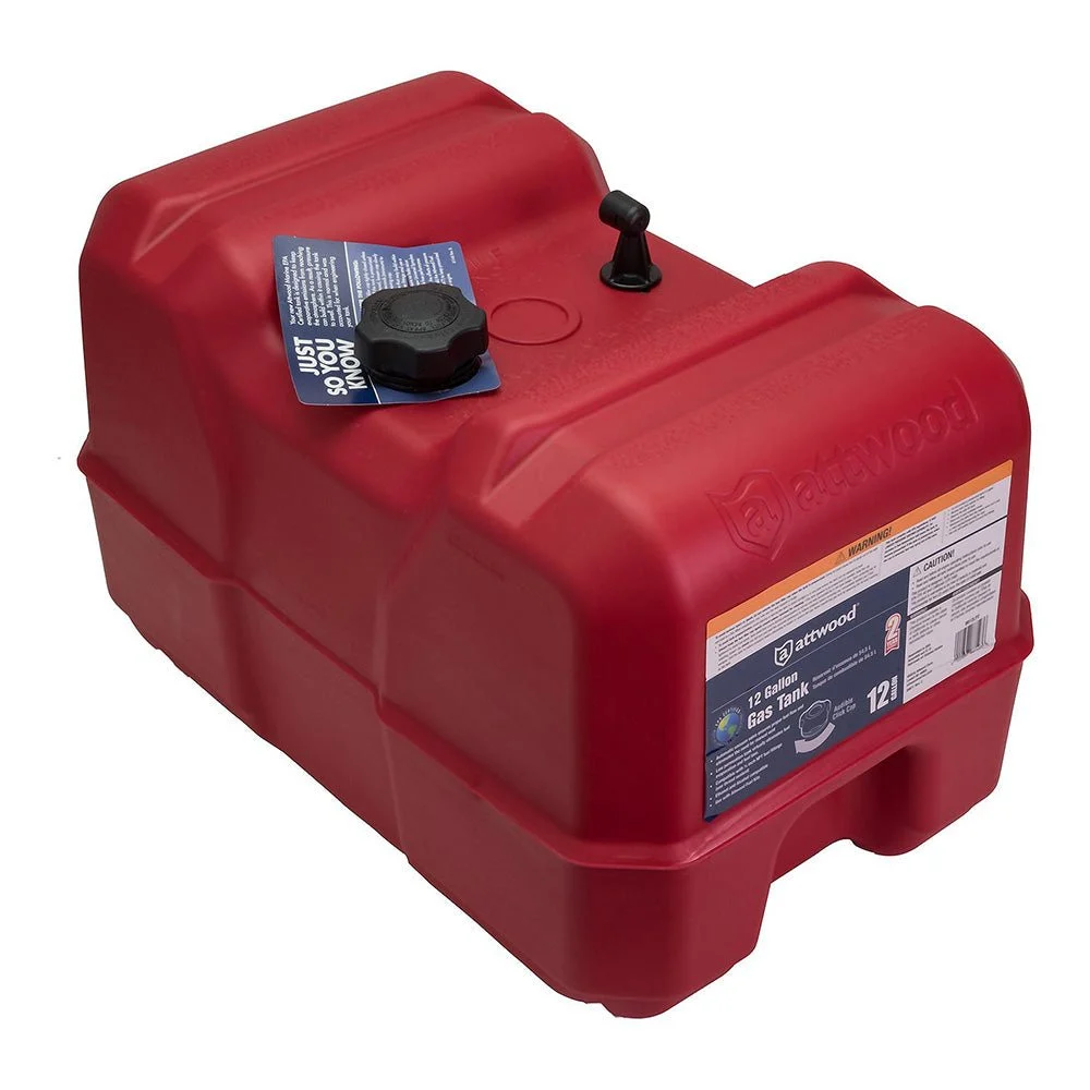 Attwood Marine Portable Fuel Tank - 12 Gallon w/o Gauge