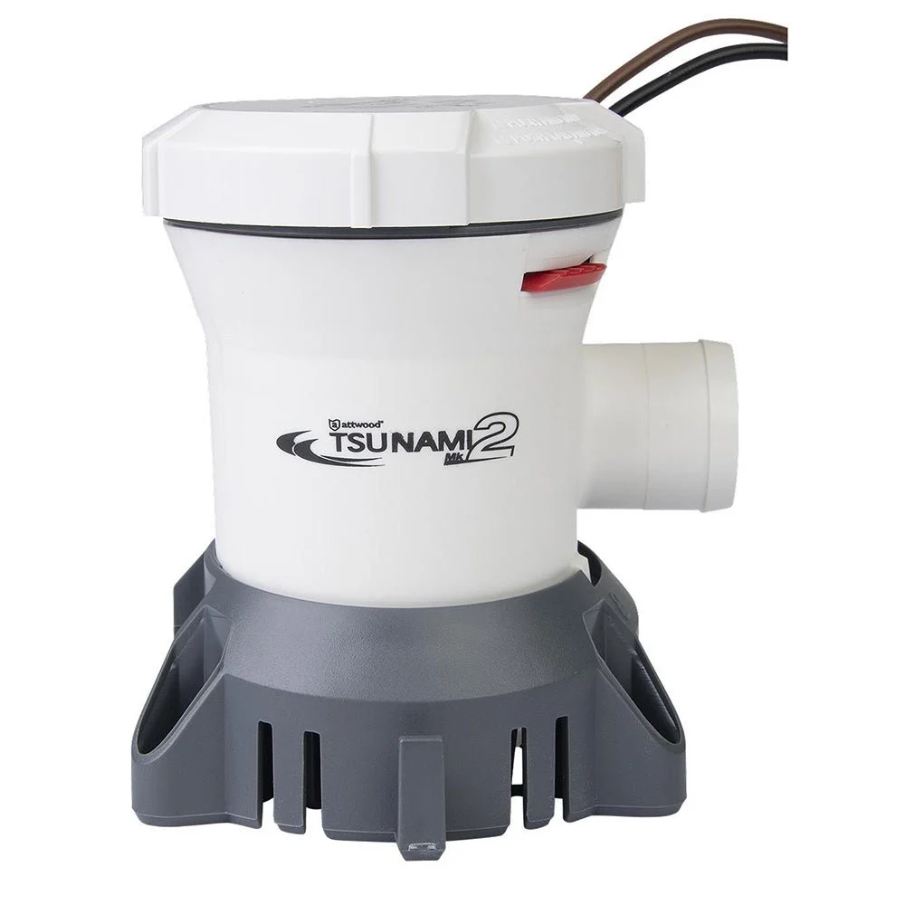 Attwood Marine Tsunami MK2 Manual Bilge Pump - T1200 - 1200 GPH & 24V
