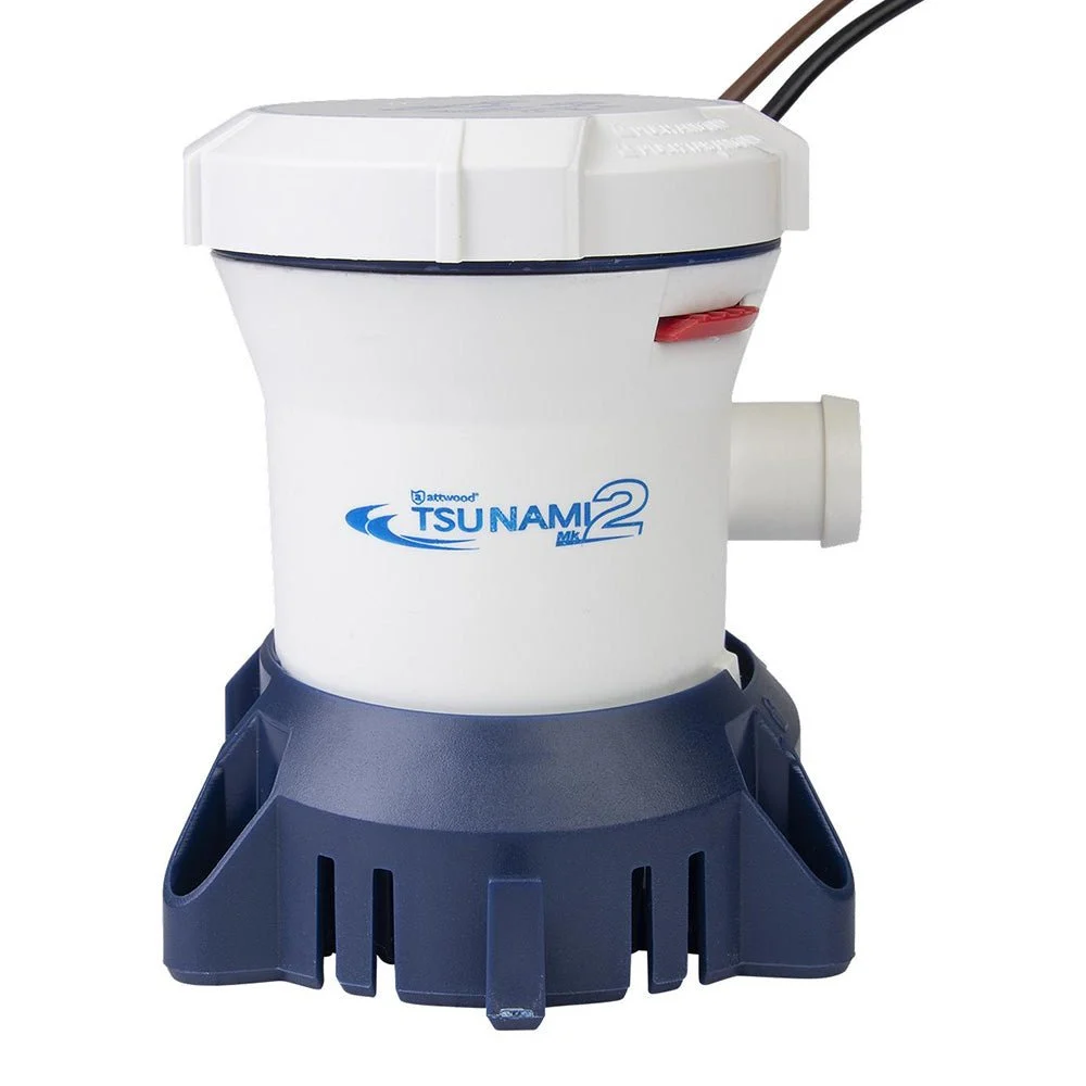 Attwood Marine Tsunami MK2 Manual Bilge Pump - T800 - 800 GPH & 12V