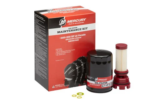 Mercury 100 Hour Maintenance Kit L6 Verado 2B144122 & below 8M0097858